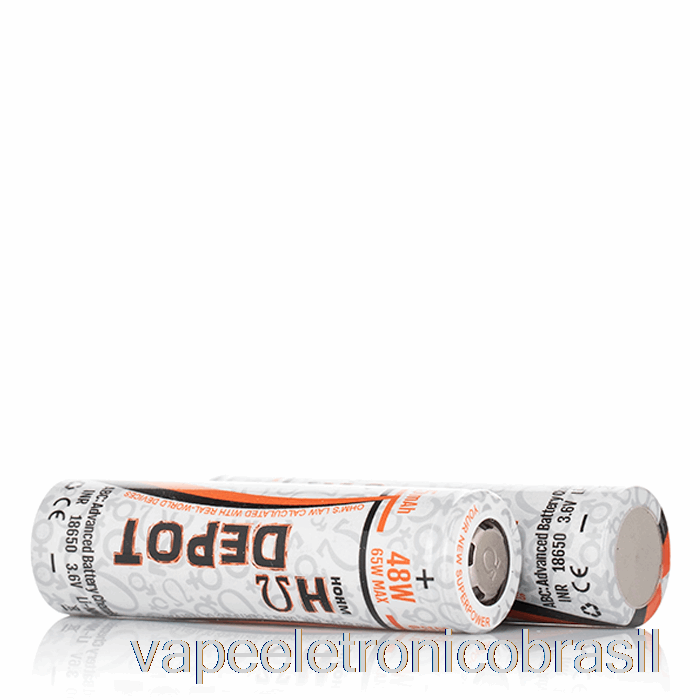 Vape Recarregável Hohm Depot 18650 3005mah 16.8a Bateria Duas Baterias