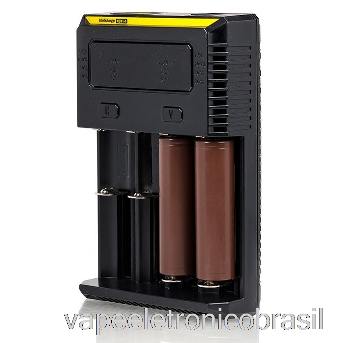Vape Eletrônico Nitecore I4 Carregador De Bateria V2 (4 Baias)